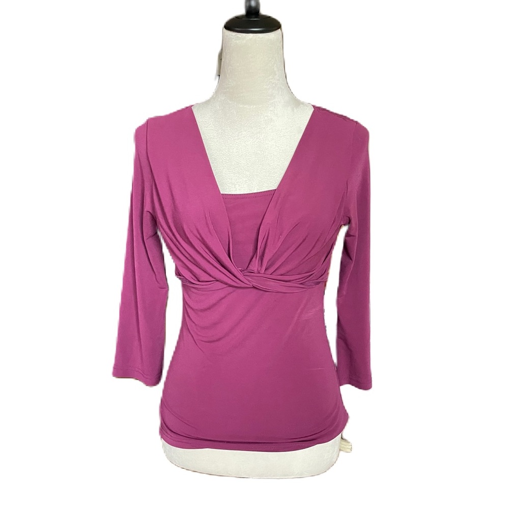 Y2K Cross Bust Detail Top